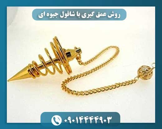 روش عمق گیری با شاقول جیوه ای