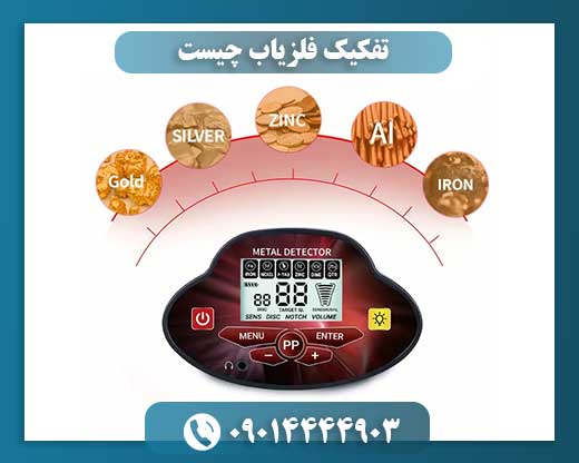 تفکیک فلزیاب چیست 09014444903