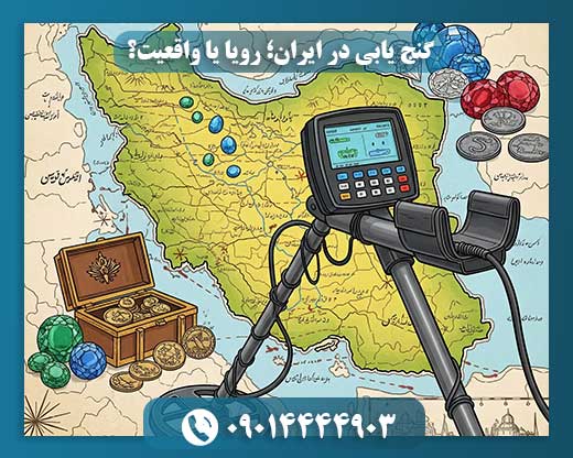 ایران، سرزمین گنجها: آیا رویاهای گنج یابها به واقعیت میپیوندد؟ 09014444903