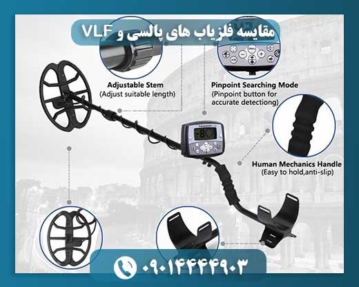 پالسی یا VLF؟ انتخاب صحیح فلزیاب برای حداکثر کارایی